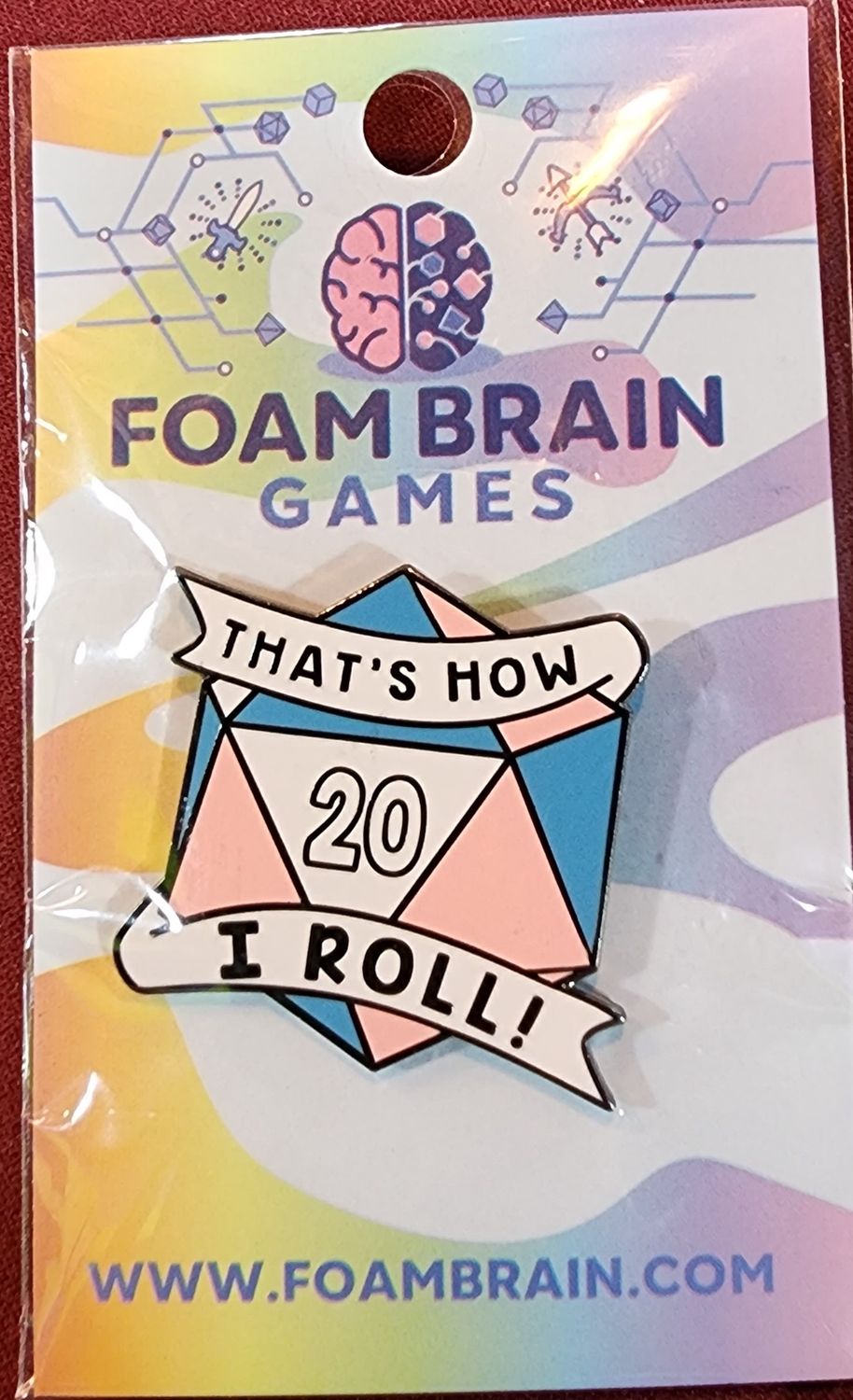 THATS HOW I ROLL TRANS PIN