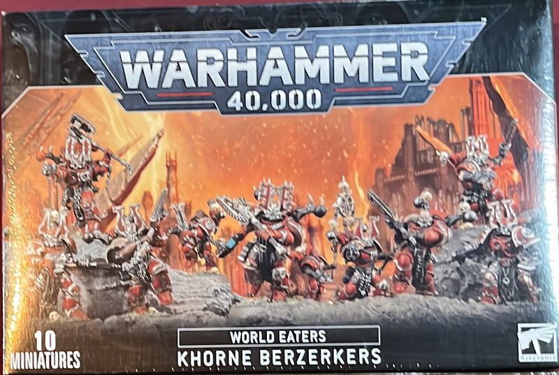 Warhammer 40K World Eaters: Khorne Berzerkers