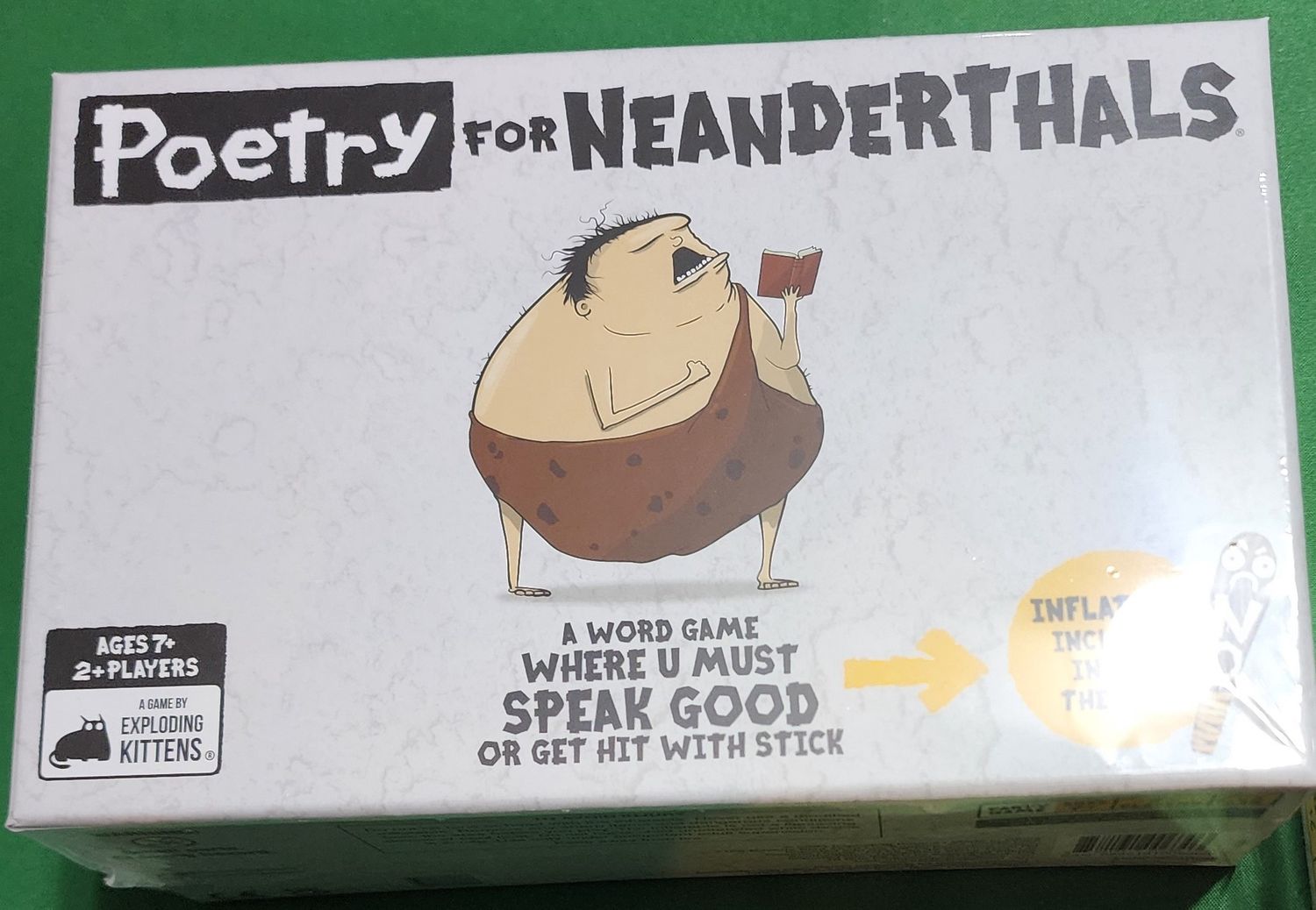 Poetry for Neanerthals