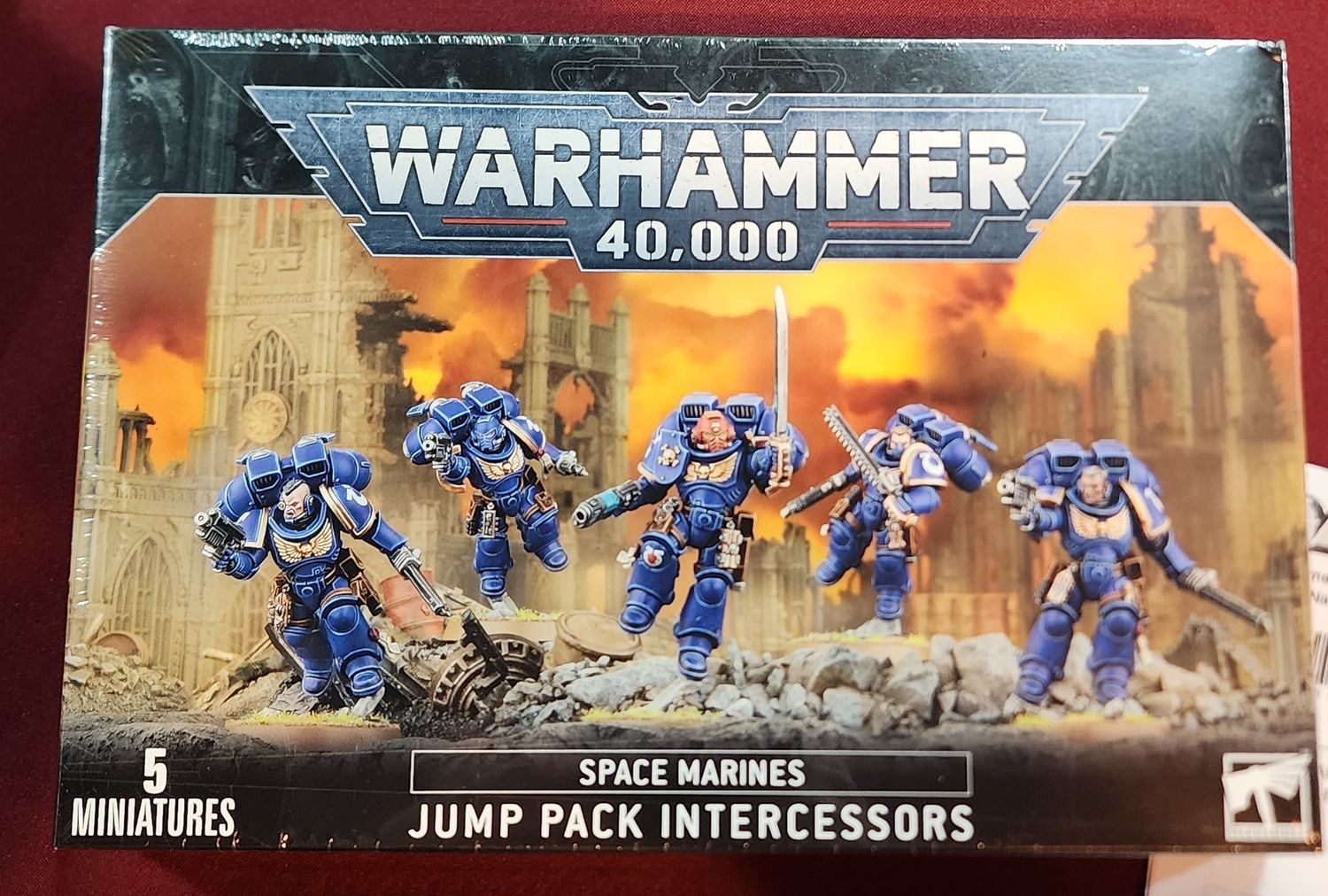 WARHAMMER 40K SPACE MARINE JUMP PACK INTERCESSORS