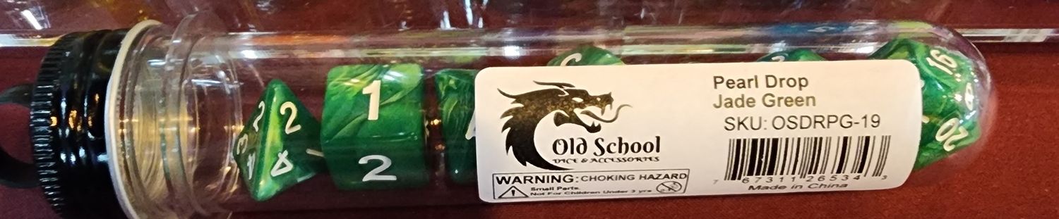 O.S.D. PEARL DROP JADE GREEN