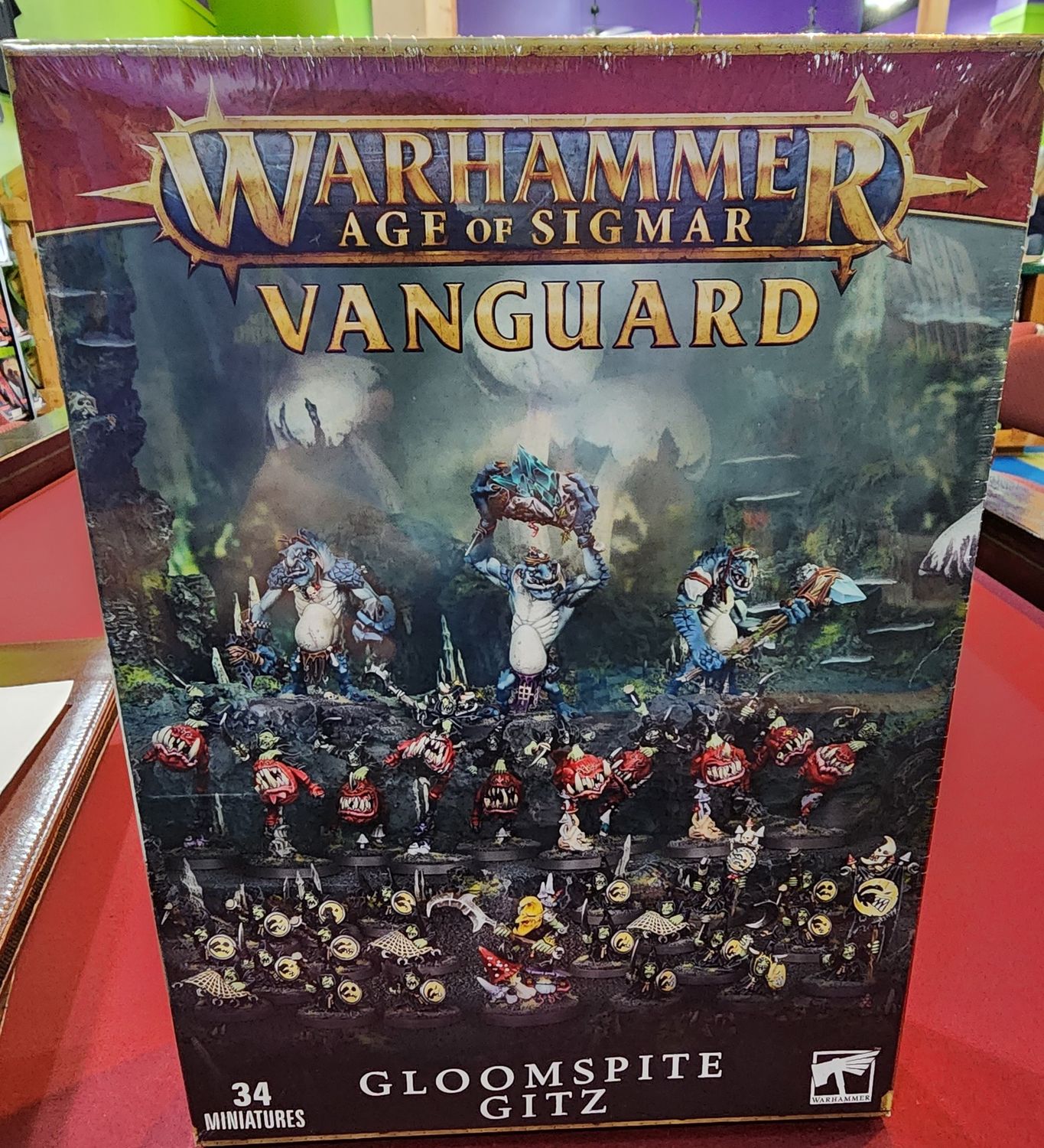 WARHAMMER AGE OF SIGMAR VANGUARD GLOOMSPITE GITZ