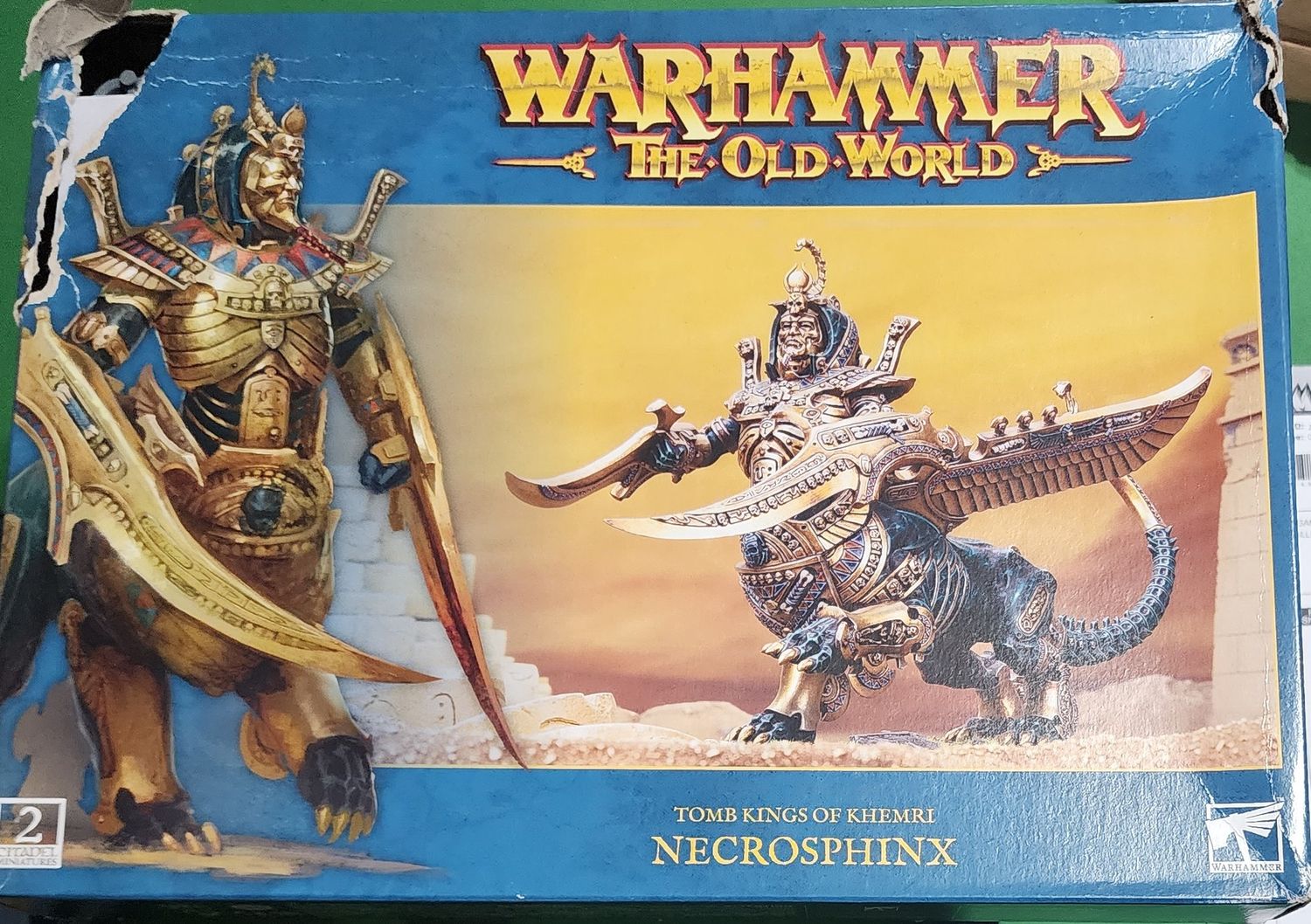 WARHAMMER THE OLD WORLD TOMB KINGS NECROSPHINX