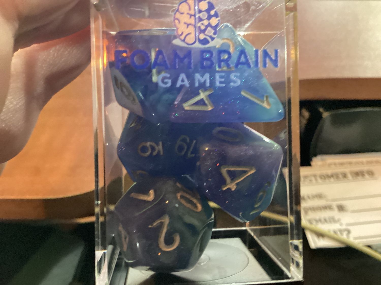 Cerulean Night Dice