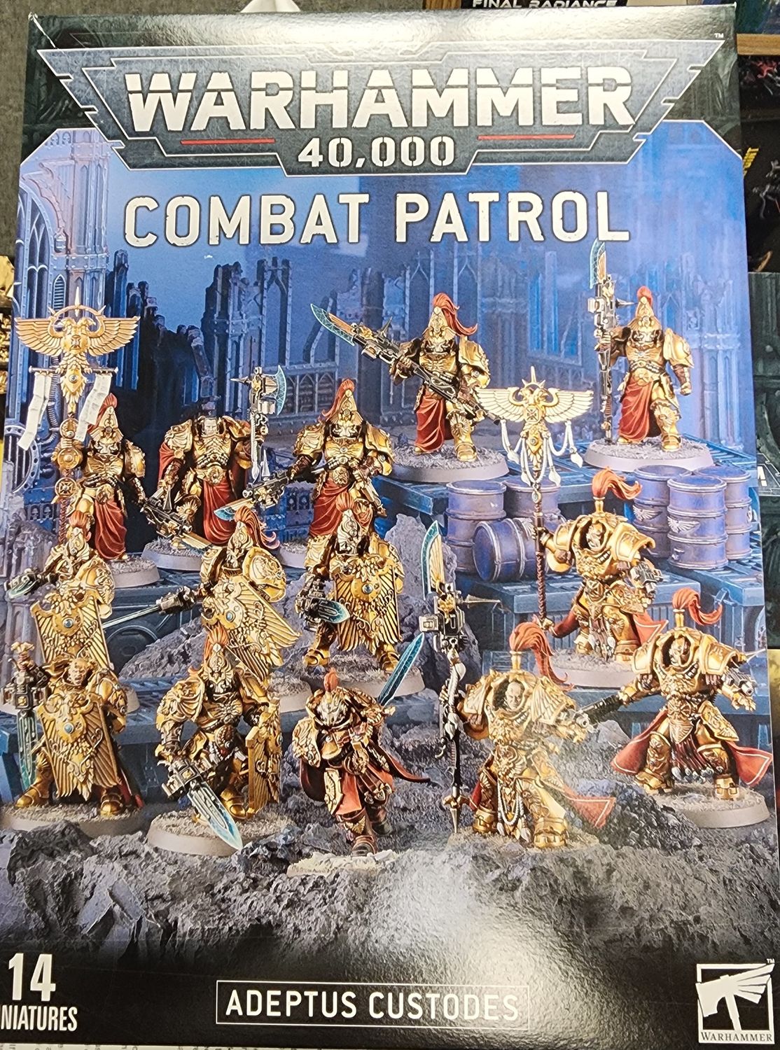 WARHAMMER 40K COMBAT PATROL CUSTODES