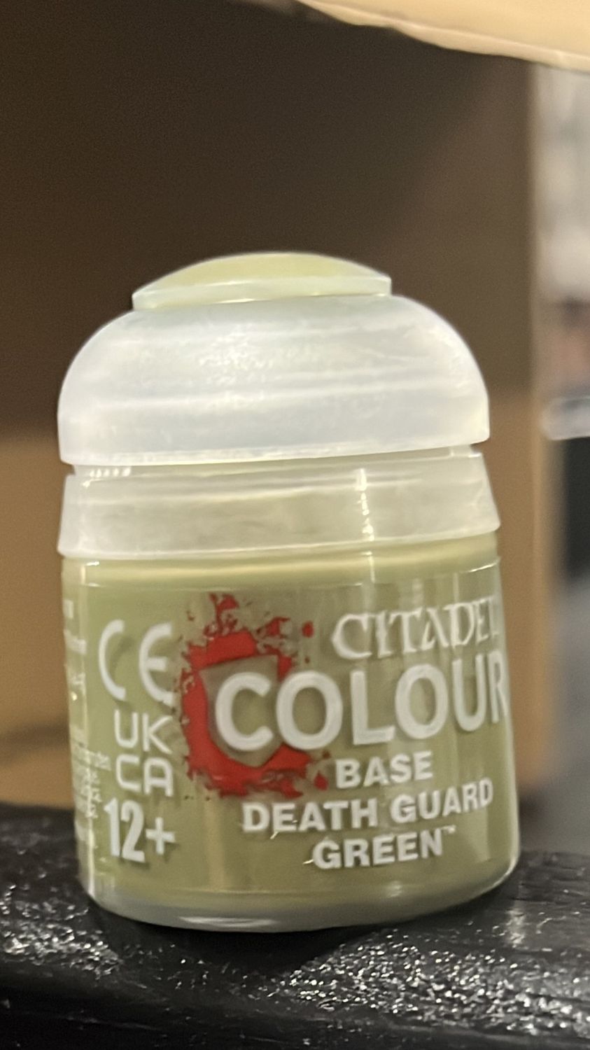 CITADEL COLOUR BASE: DEATH GUARD GREEN