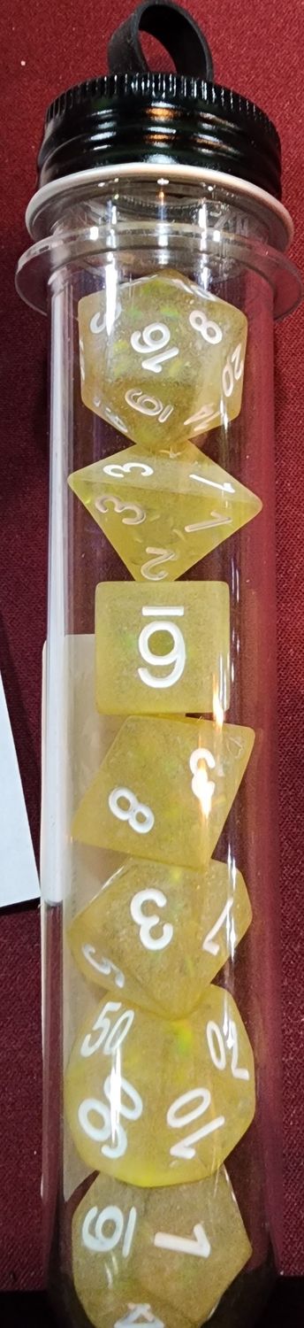 O.S.D. INFUSED FROSTED FIREFLY YELLOW W/ WHITE