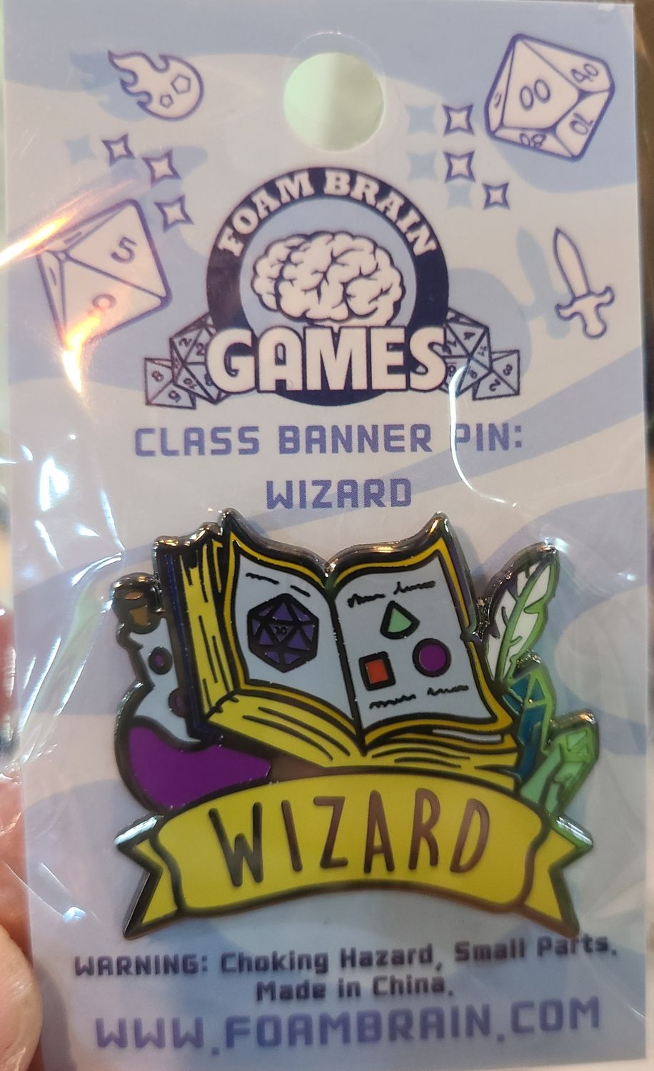 Class Banner Pin: Wizard