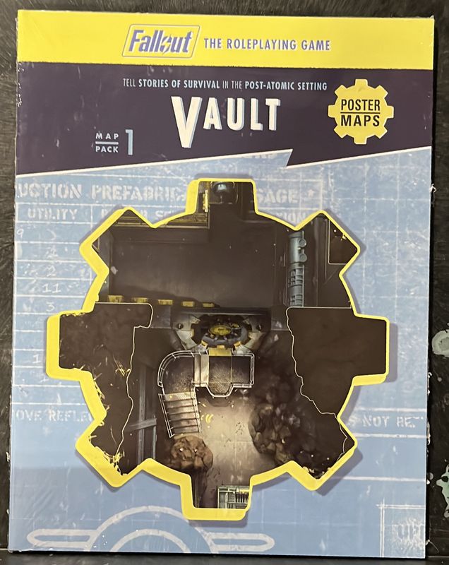 FALLOUT:ROLEPLAYING GAME VAULT MAP PACK