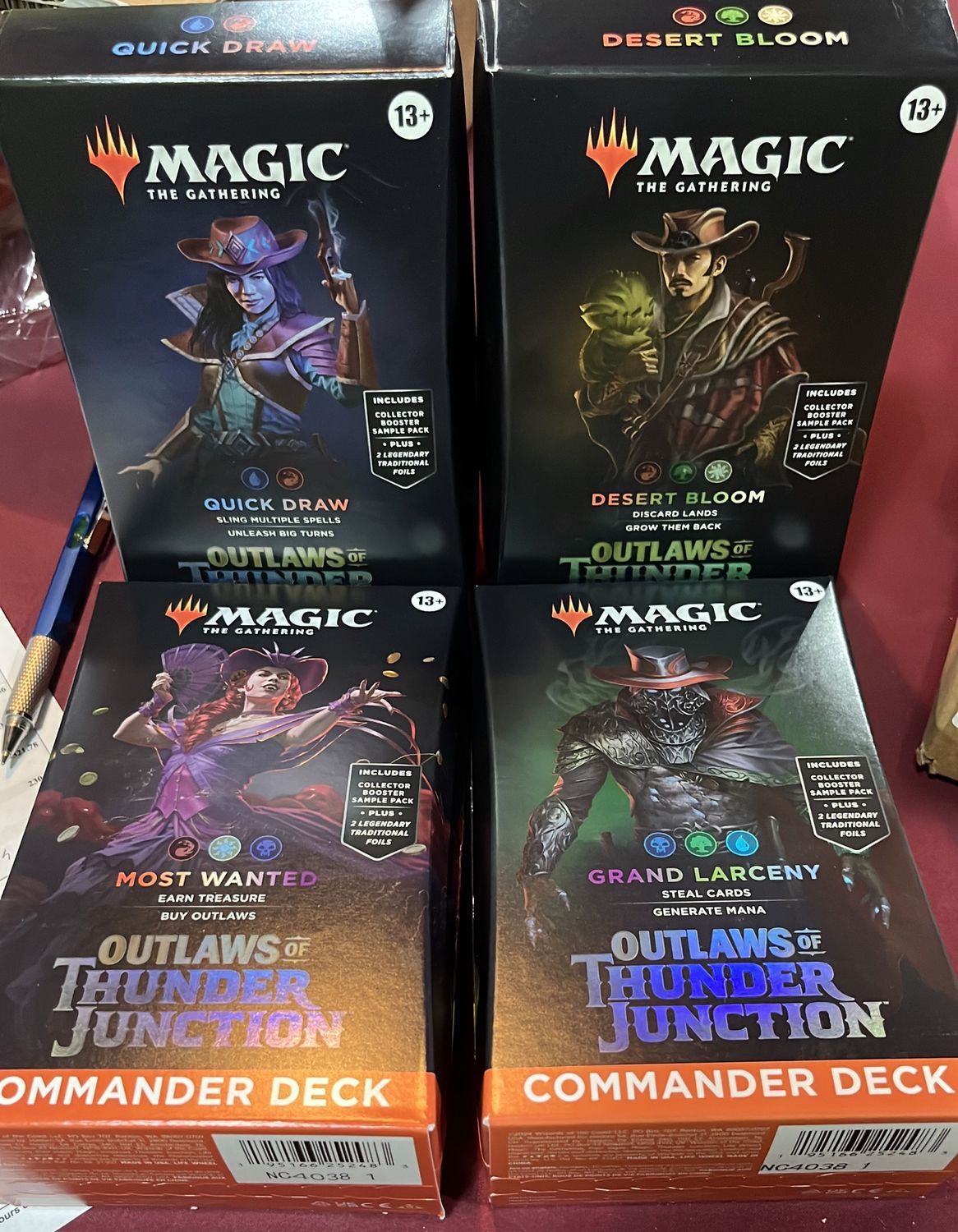 Outlaws of Thunder Junction Commander Deck