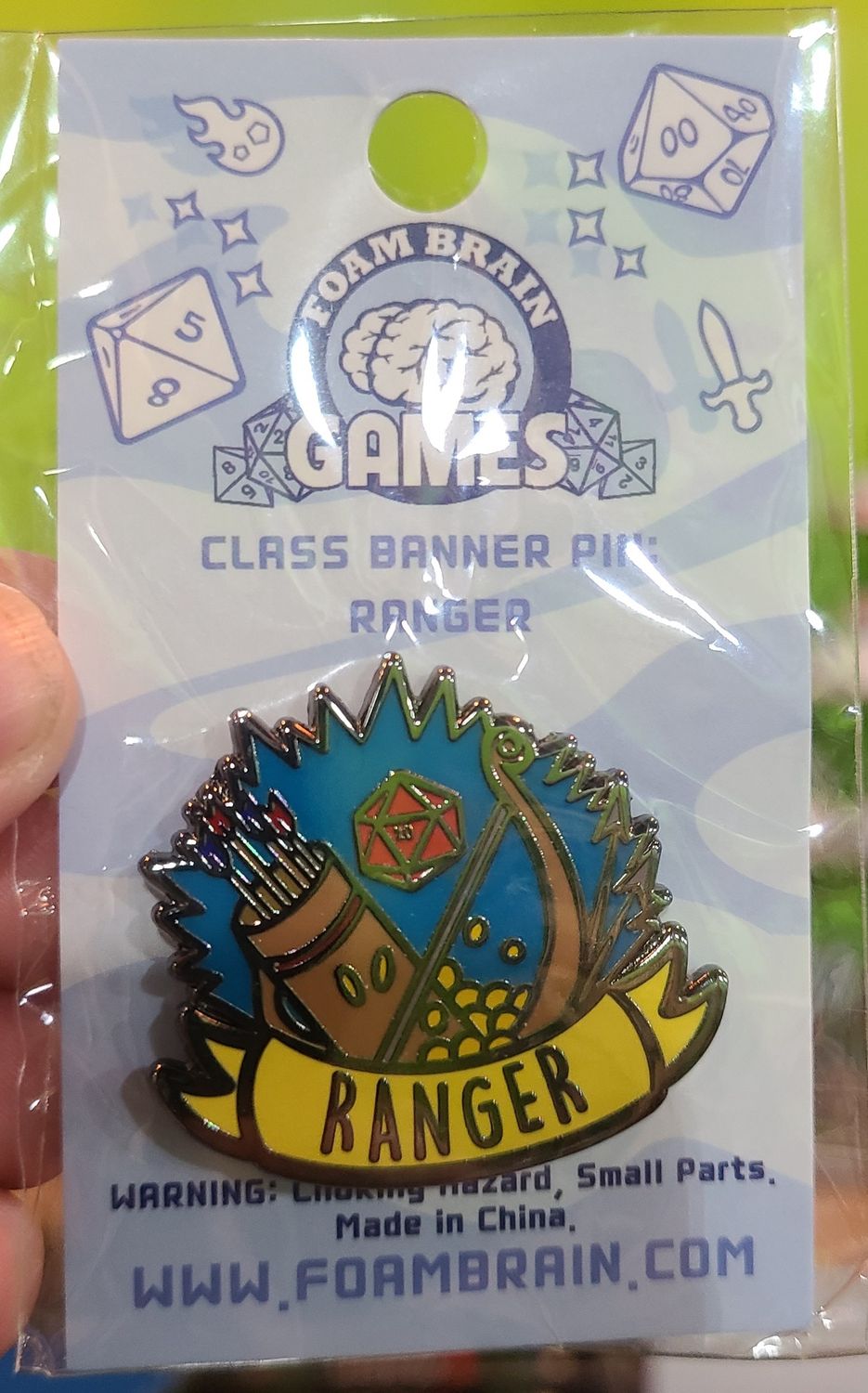 Class Banner Pin: Ranger