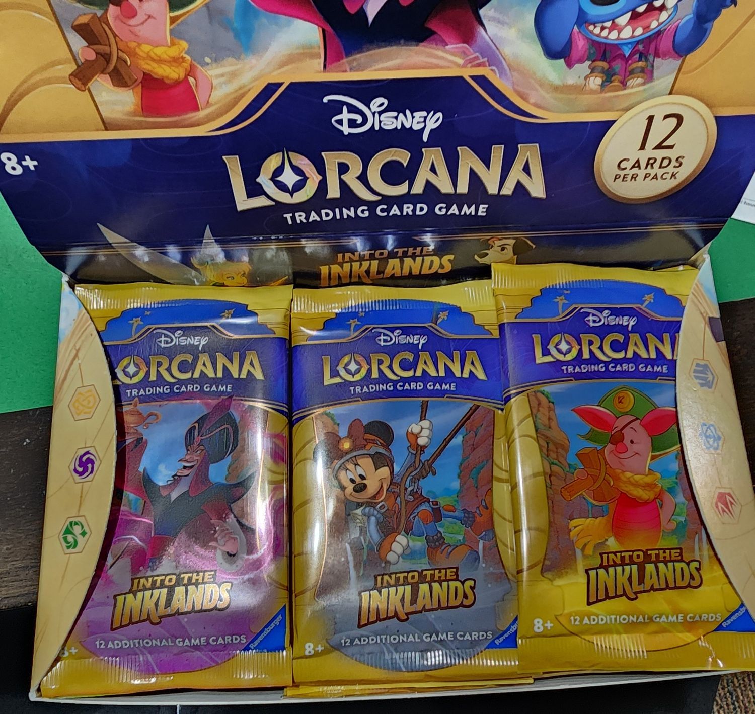DISNEY LORCANA INTO THE INKLANDS BOOSTER PACKS