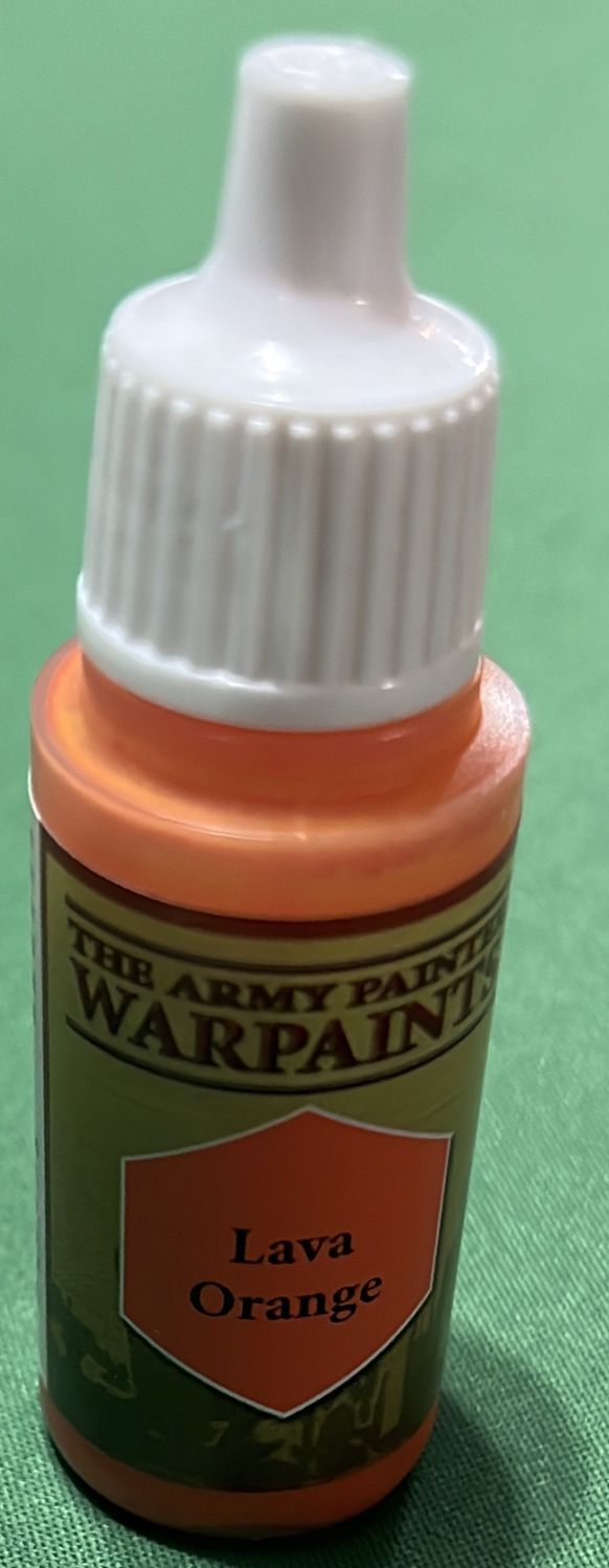 THE ARMY PAINTER: LAVA ORANGE