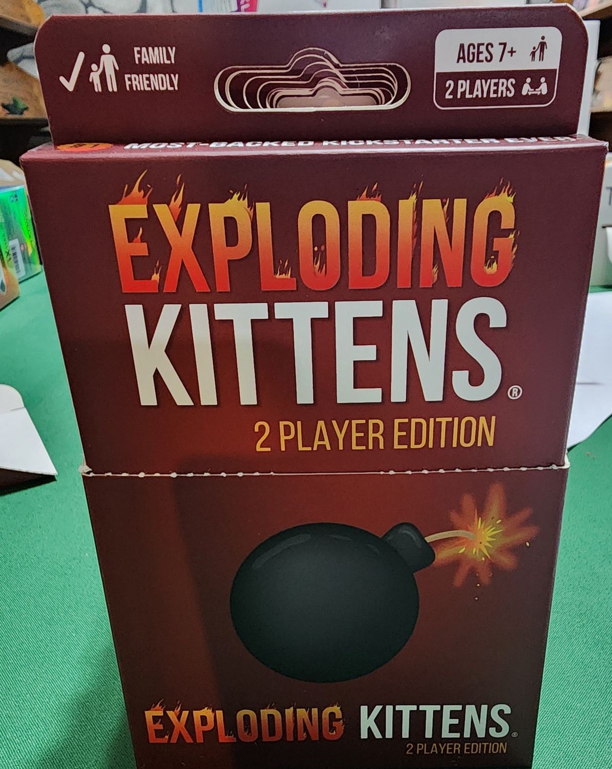 EXPLODING KITTENS 2 PLAYER EDITION
