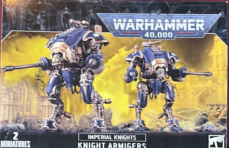 Warhammer 40K Imperial Knights: Knight Armigers