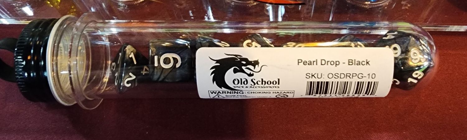 O.S.D. PEARL DROP BLACK