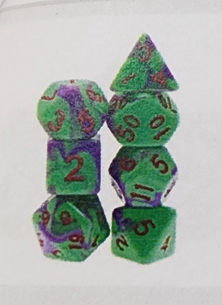 GOBLIN GOO RPG DICE SET