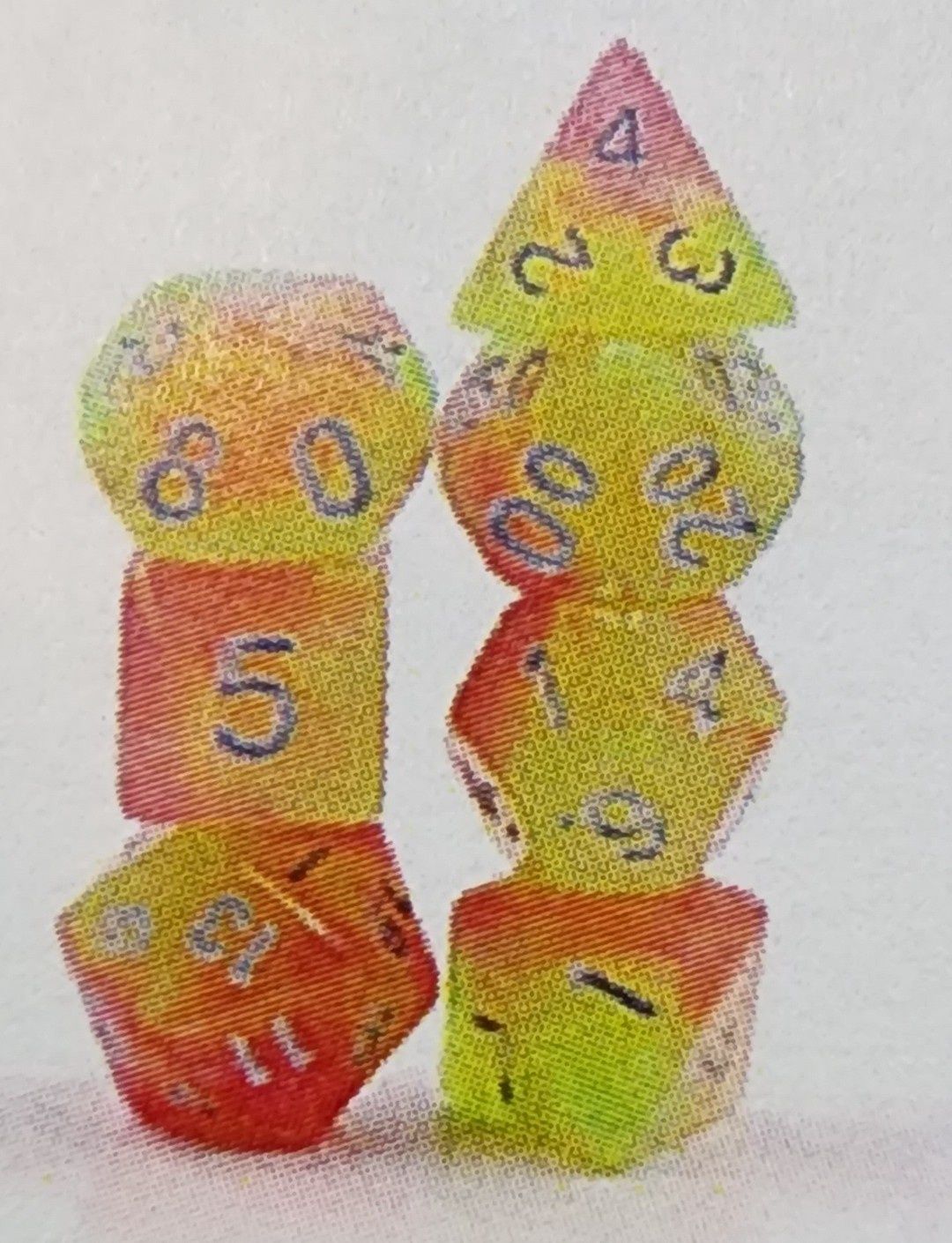 SUMMER&#39;S JOY RPG DICE SET