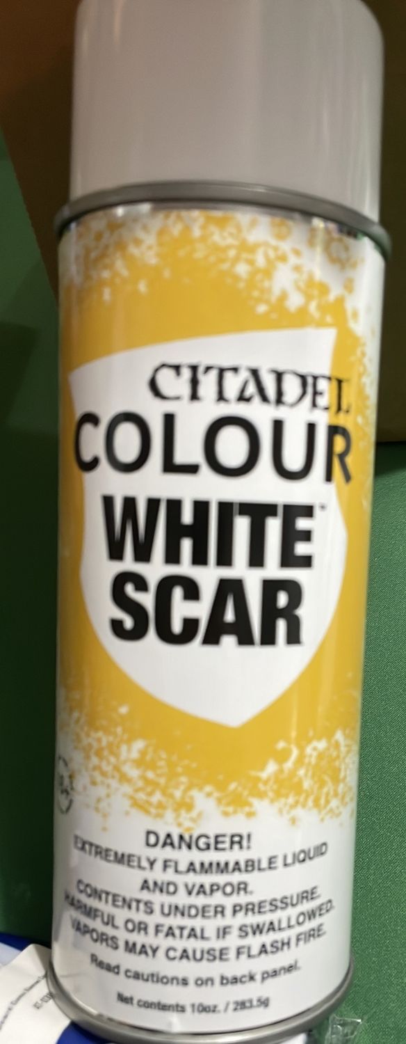 Citadel Colour SPRAY PAINT : White scar