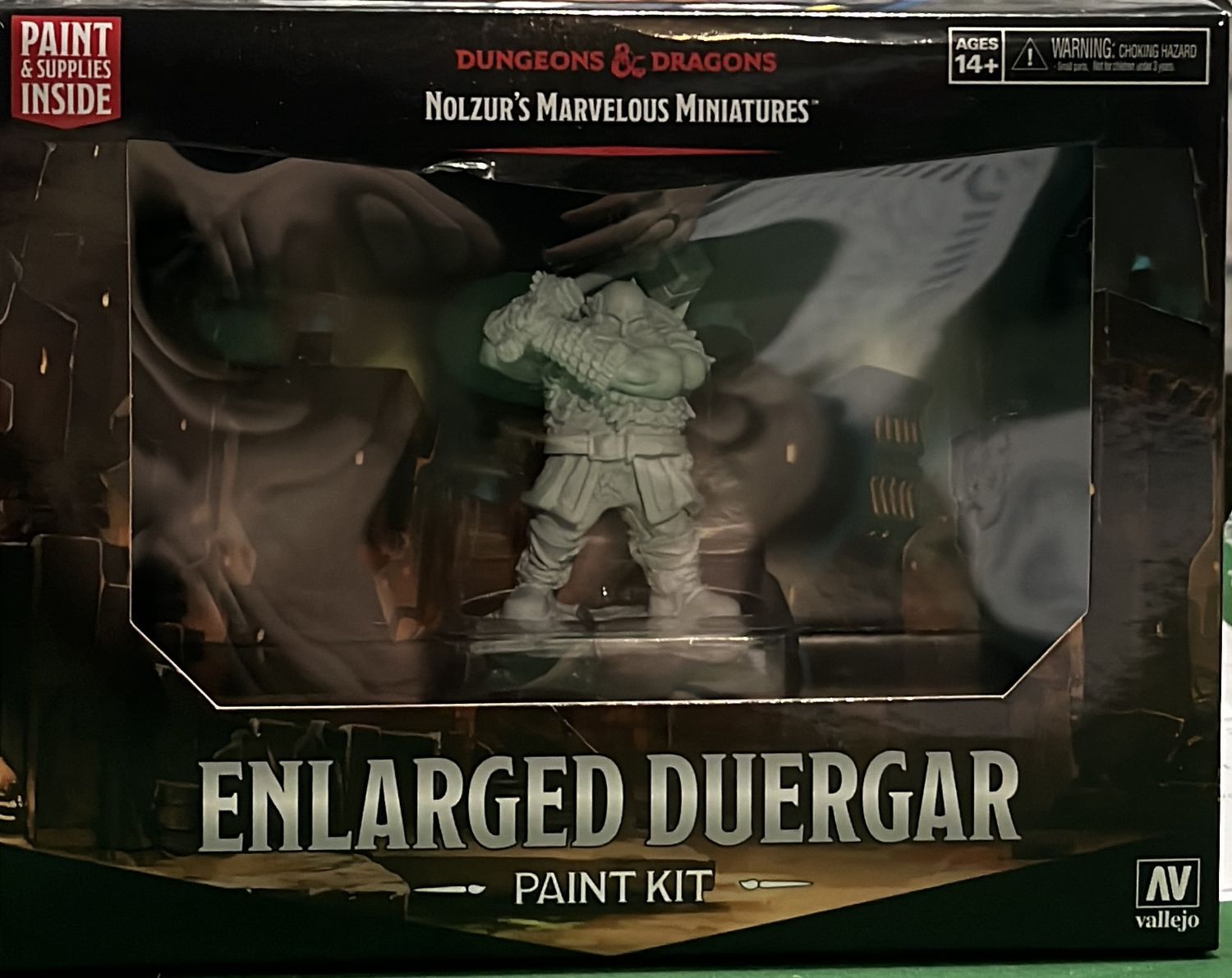 Dungeons and Dragons Miniatures: Enlarged Duergar Paint Kit