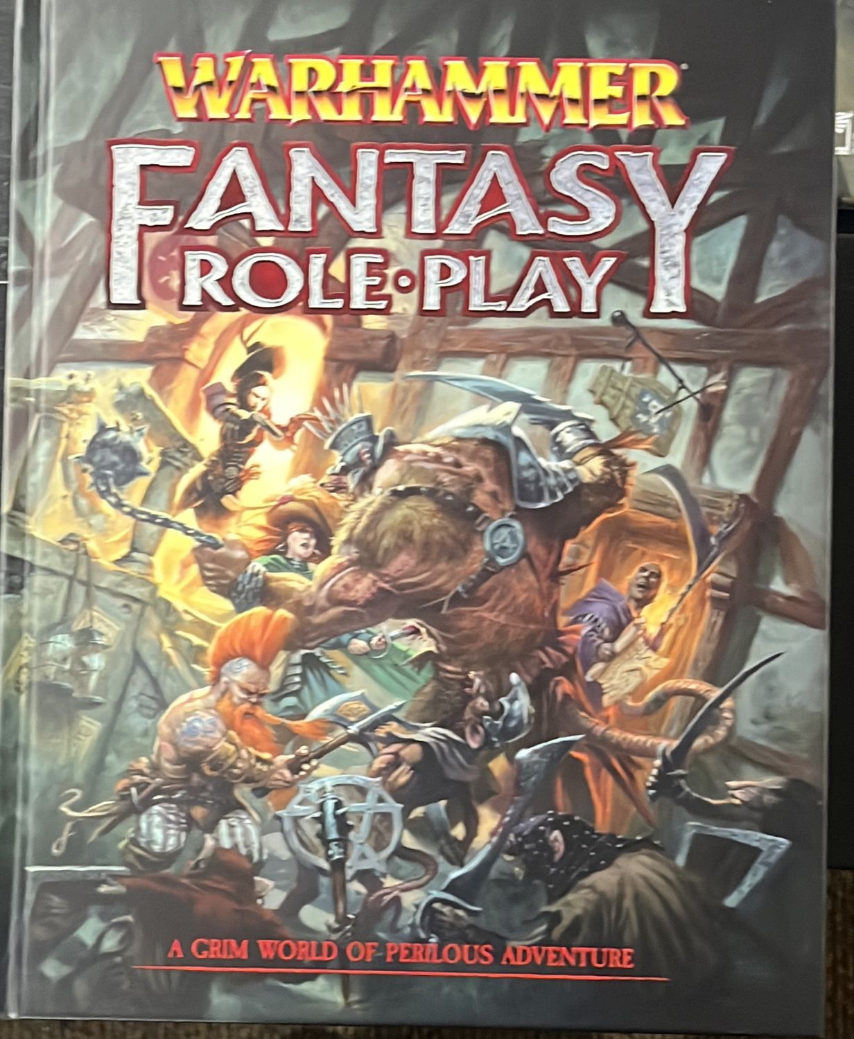 WARHAMMER FANTASY RPG 4TH EDITON RULEBOOK