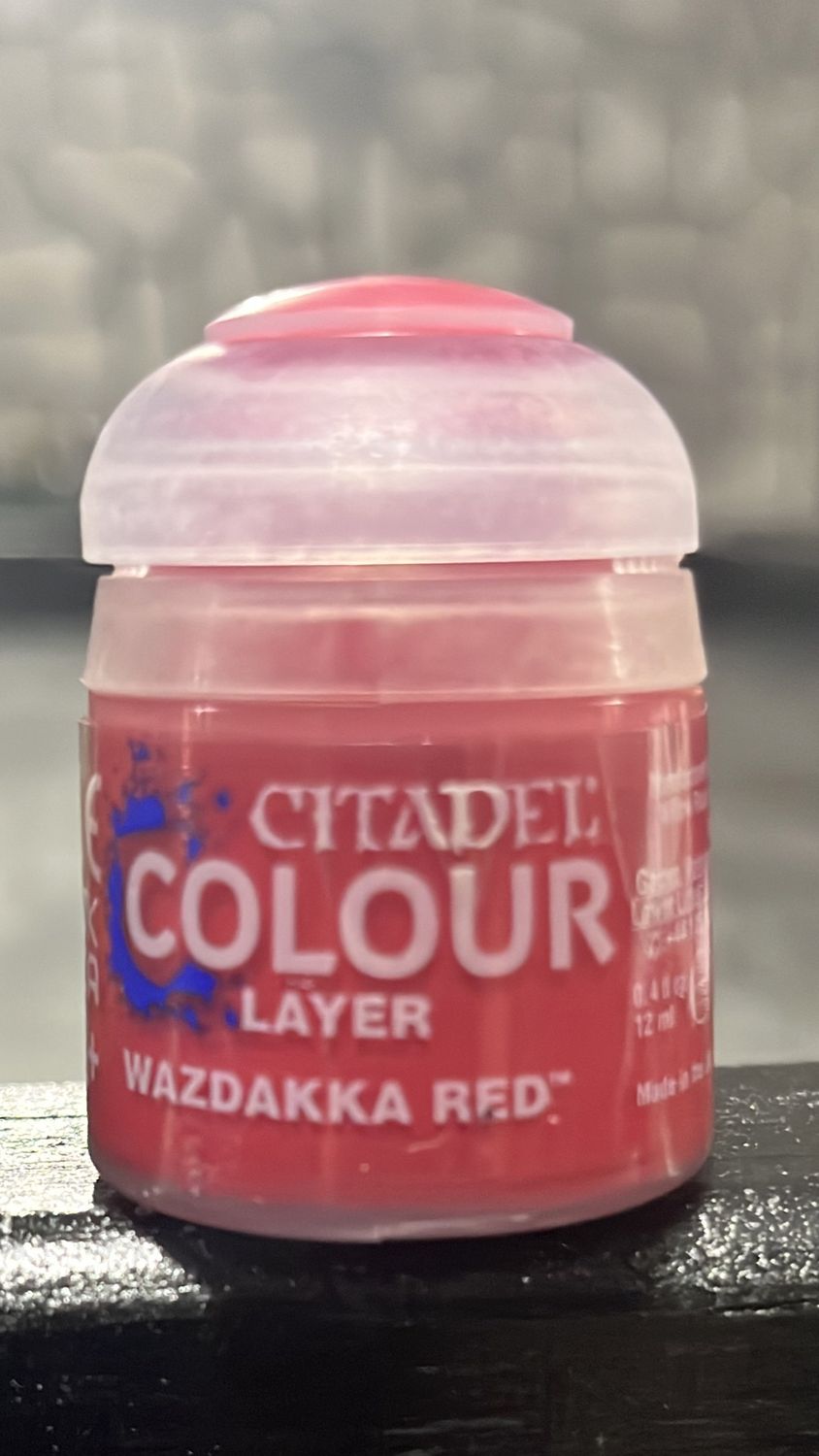 CITADEL COLOUR LAYER: WAZKADA RED