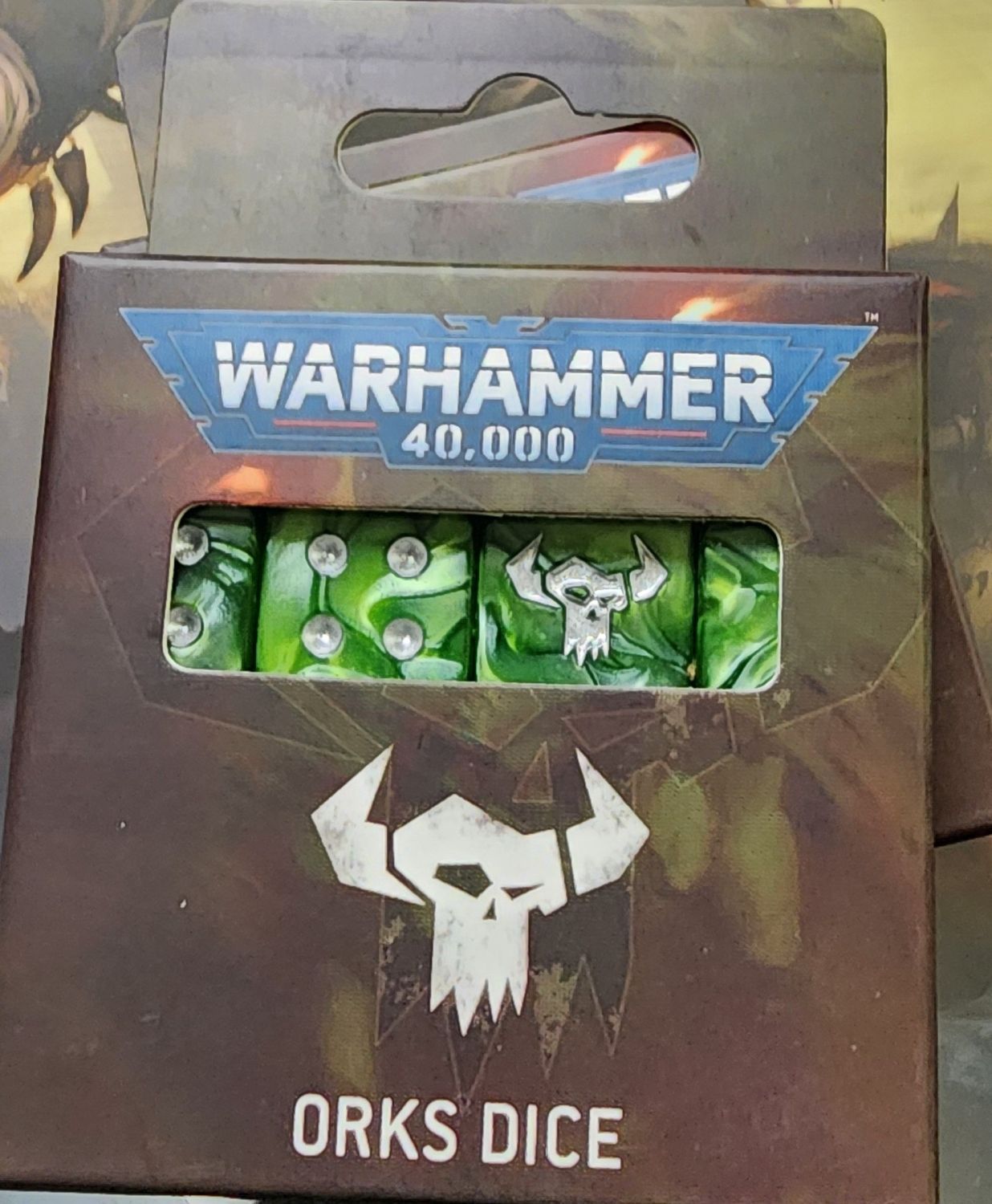 WARHAMMER DICE ORKS