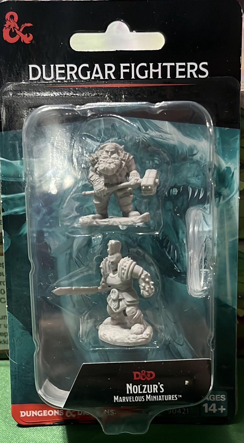 Dungeons and Dragons Miniatures: Duergar Fighters