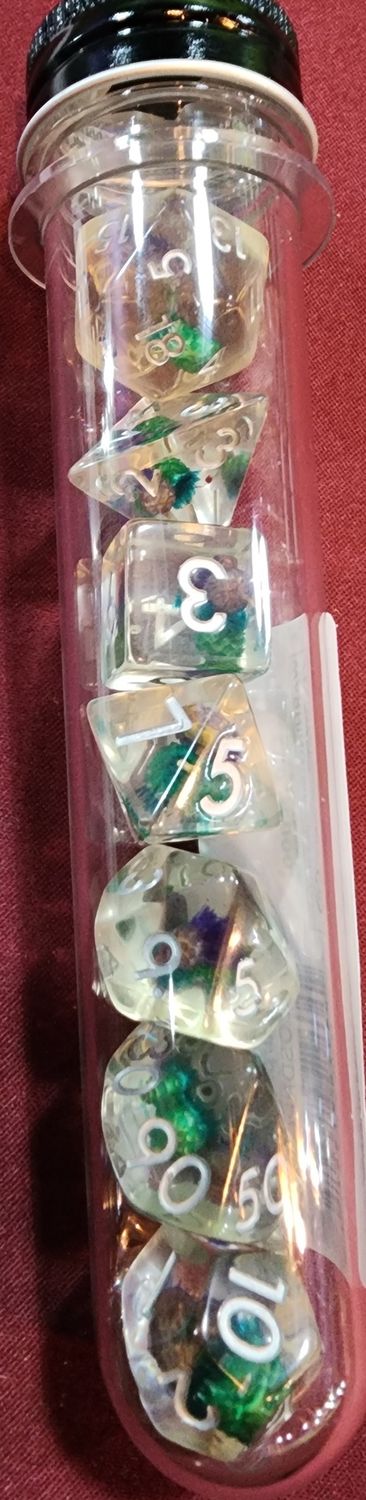 O.S D. INFUSED FLOWER GREEN &amp; PURPLE