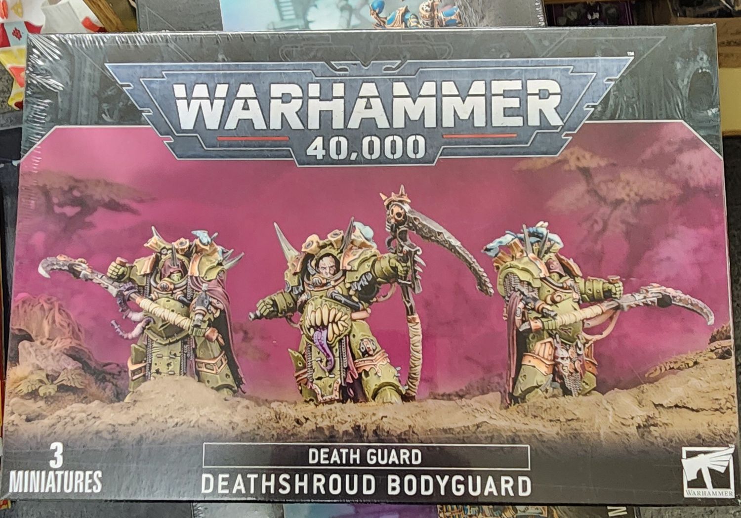 WARHAMMER 40K DEATH GUARD DEATHSHROUD BODYGUARD