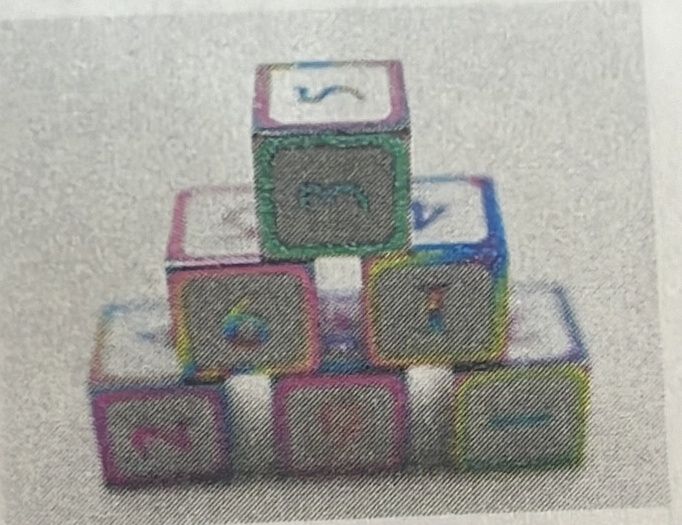 6 piece metal D6 burnt opal
