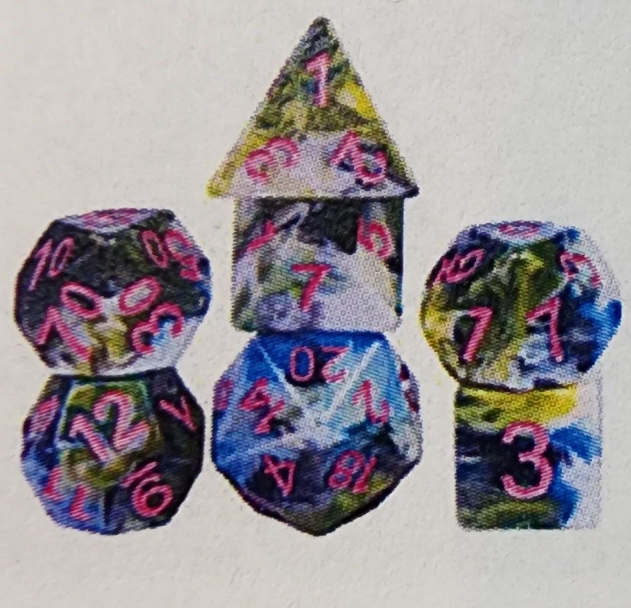 INTO THE BOG RPG DICE SET