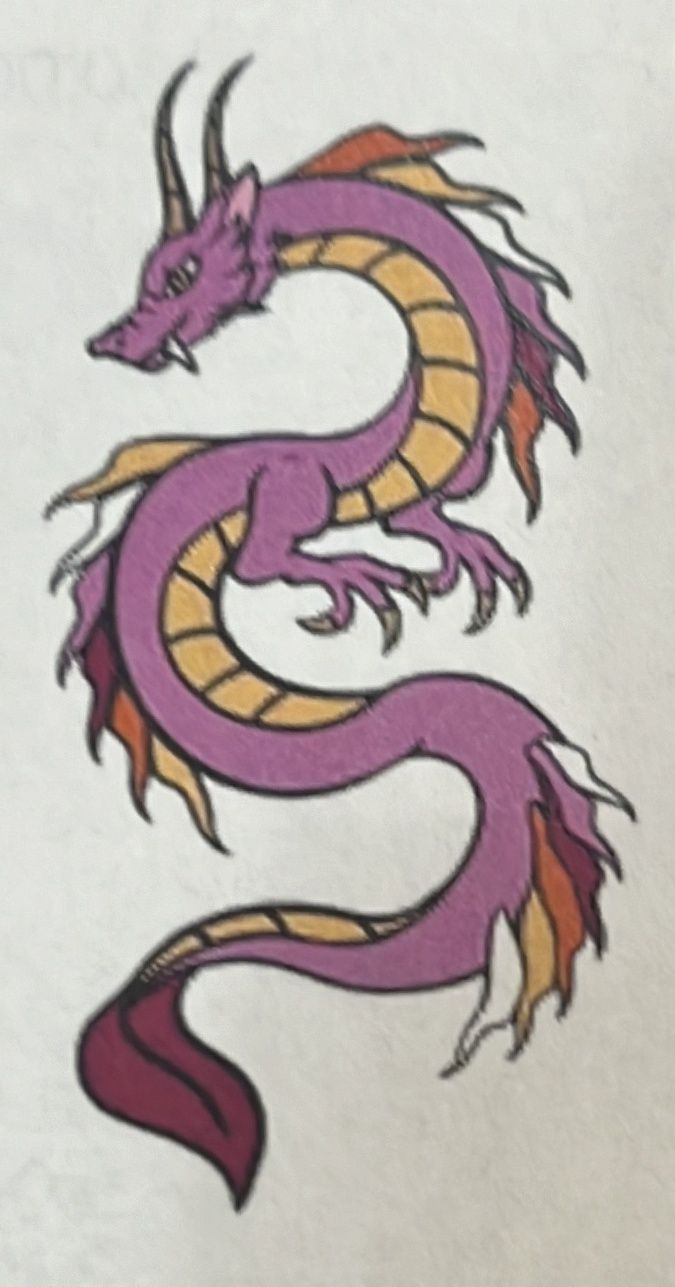 Pride Dragon Lesbian