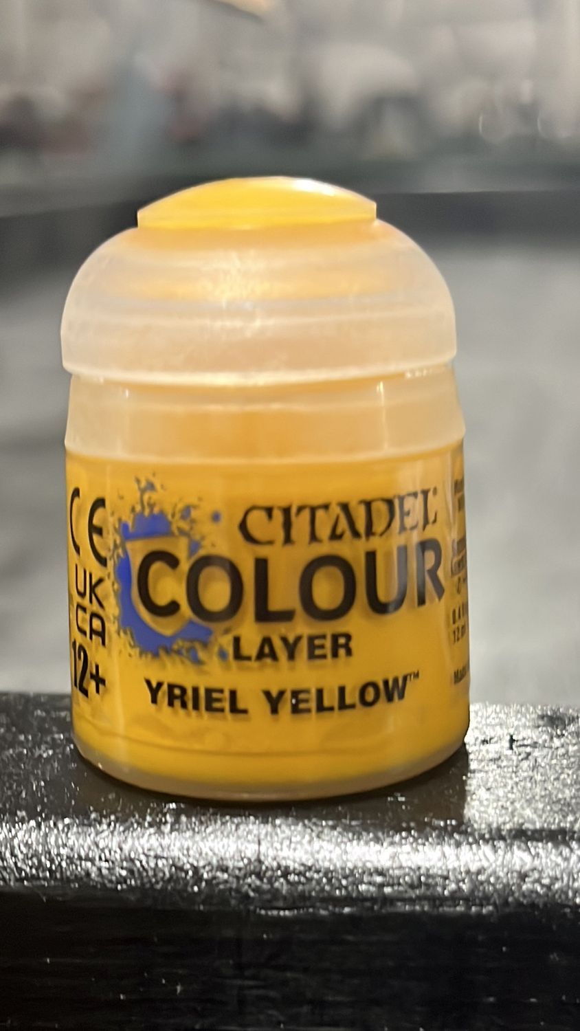 CITADEL COLOUR LAYER: YRIEL YELLOW