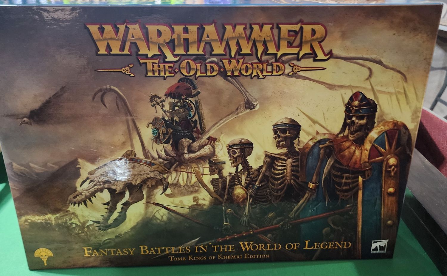 WARHAMMER THE OLD WORLD TOMB KINGS OF KHEMRI EDITION