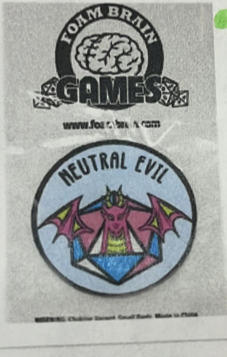 Alignment Pin Trans Neutral Evil