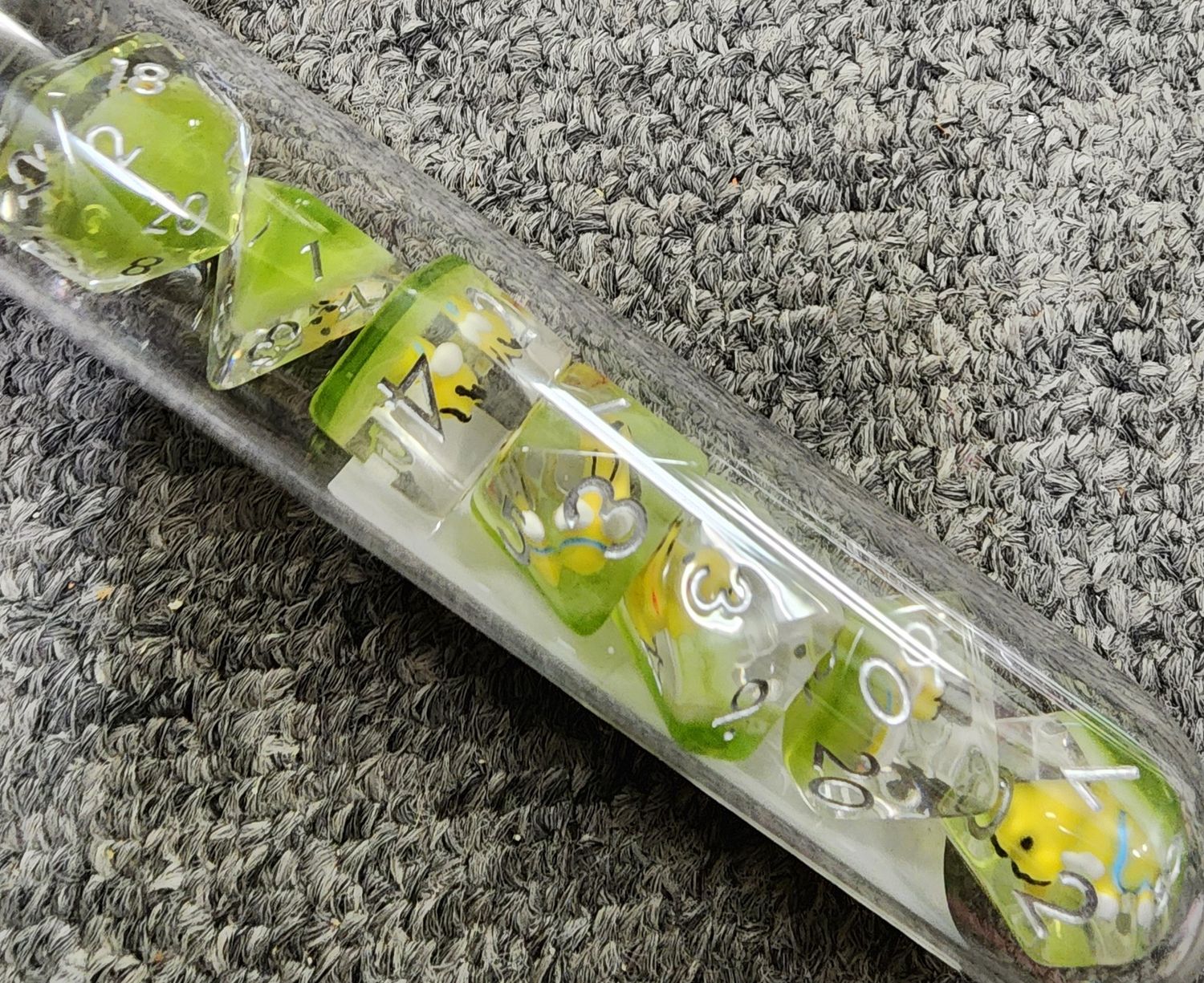 Old School Baby Bumblebee Dice