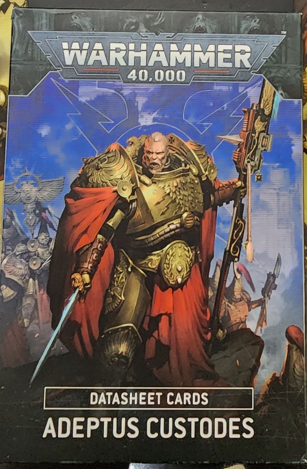 WARHAMMER 40K DATA SHEETS CUSTODES