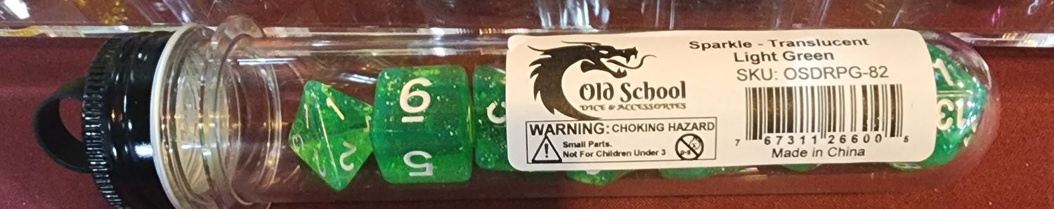 O.S.D. SPARKLE TRANSLUCENT LIGHT GREEN