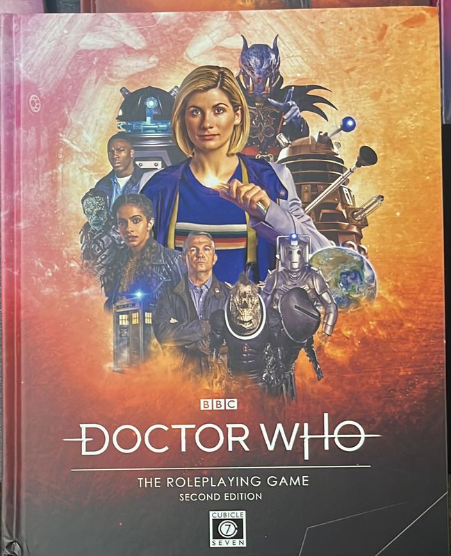 DOCTOR WHO RPG: SECOND EDITION BOOK