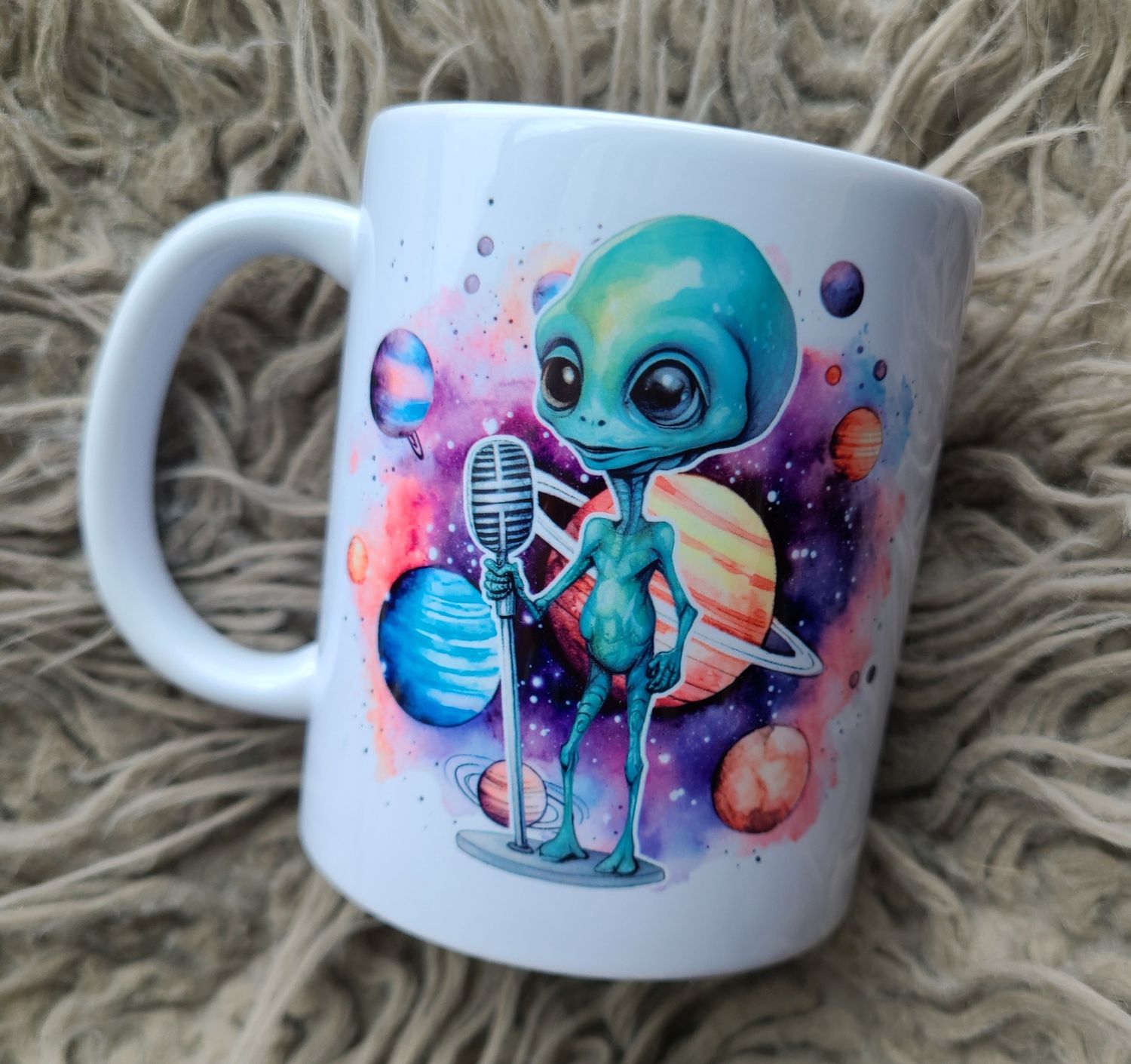 Galaxy Alien Mug