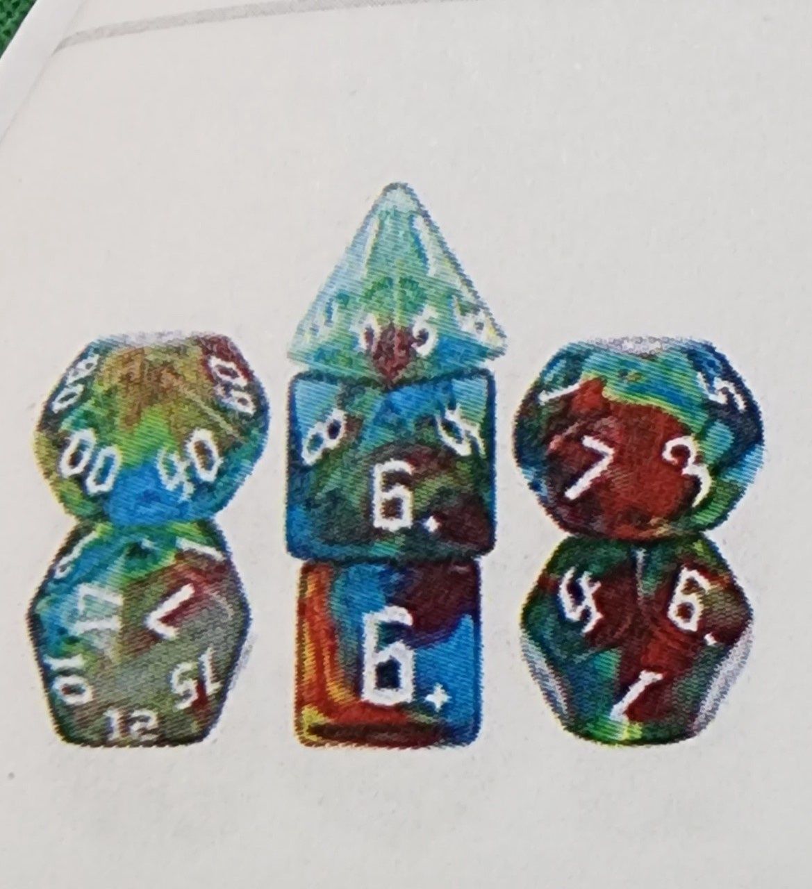 WIND ELVES RPG DICE SET