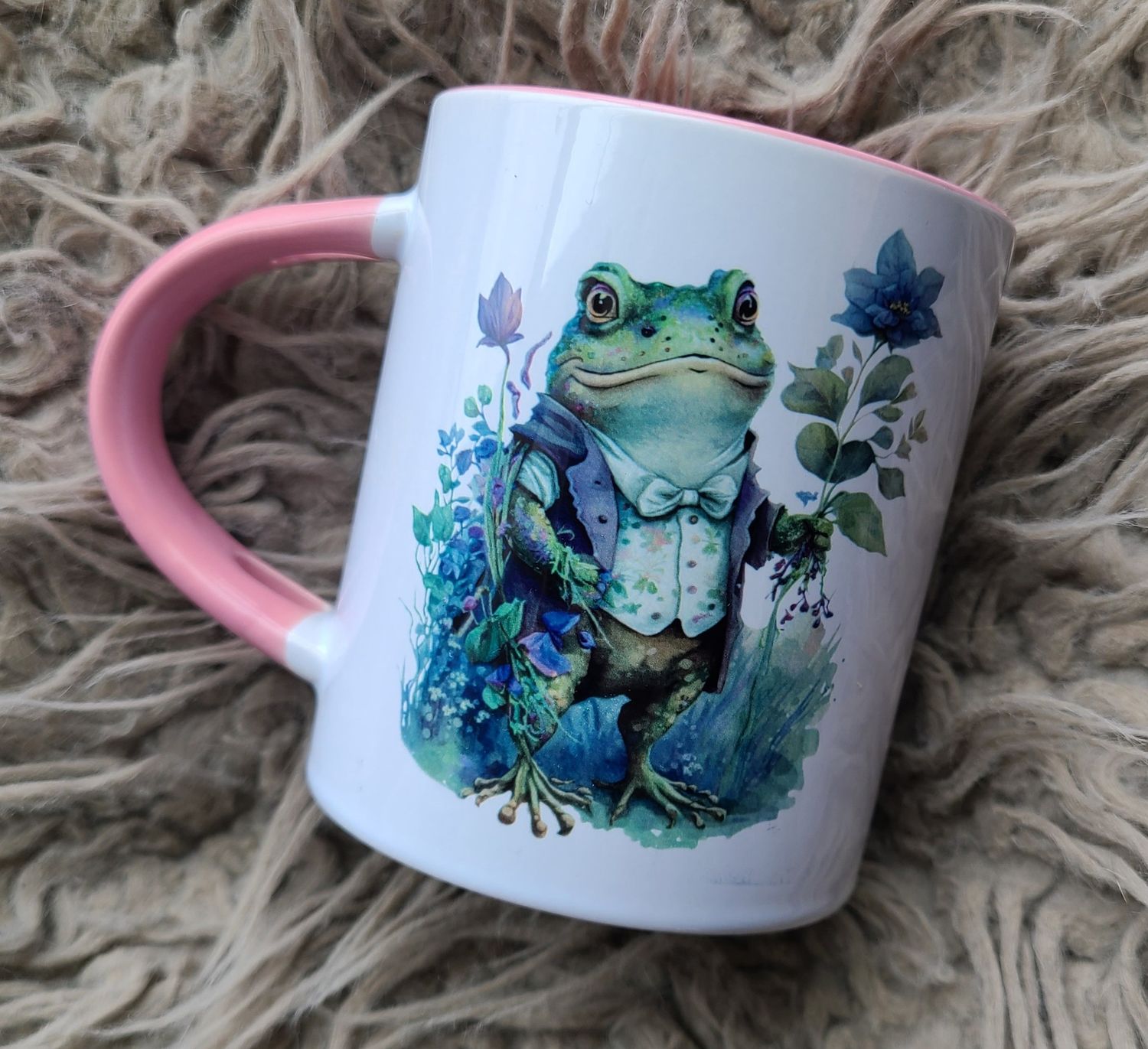 Gentle Froggie Mug w/Spoon