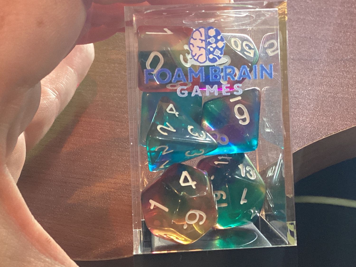Colorful Wind Dice