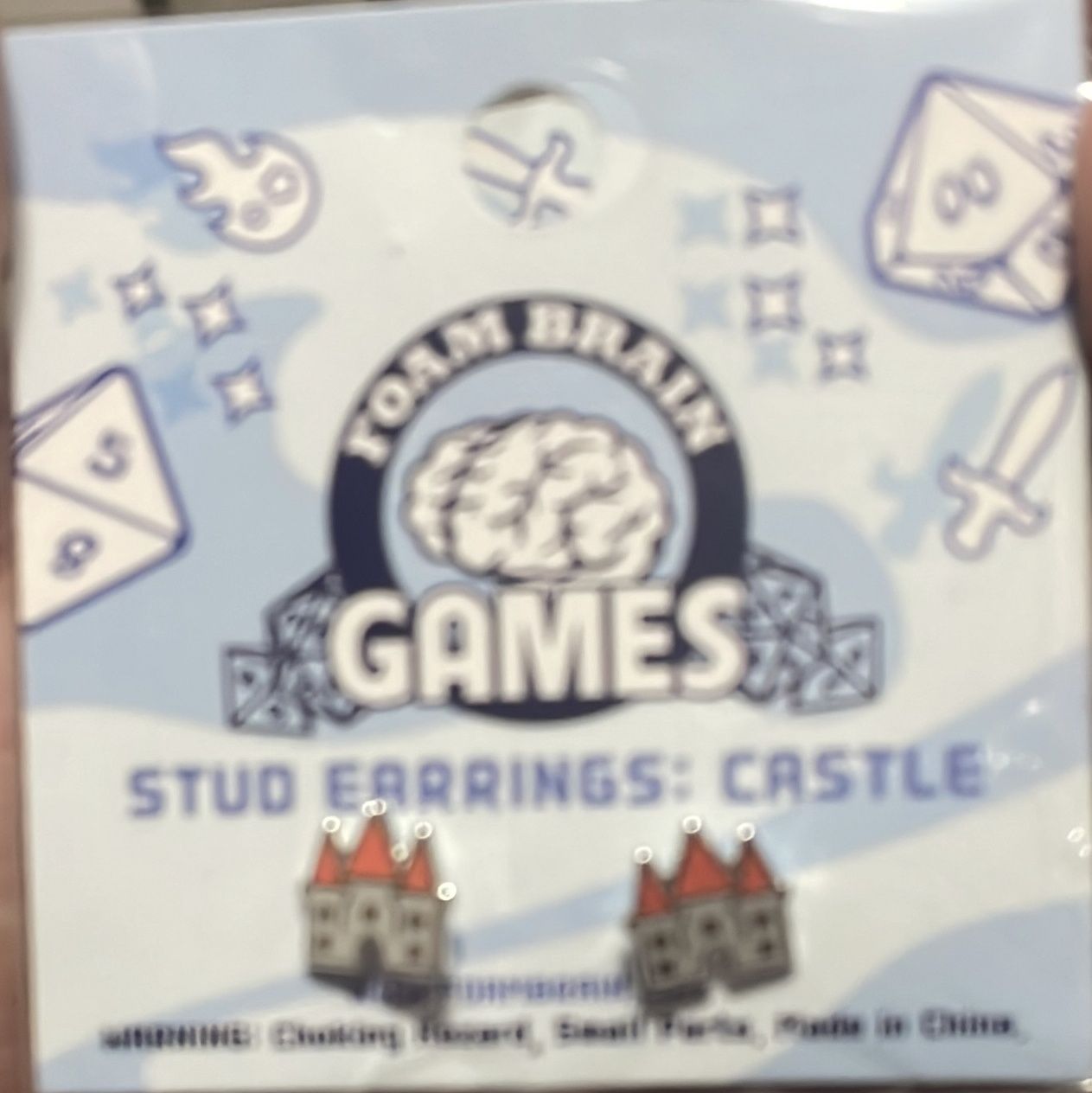 Stud Earing : Castle