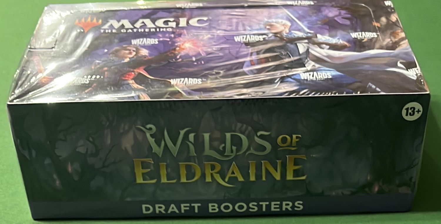 MAGIC THE GATHERING WILDS OF ELDRAINE DRAFT BOOSTERS BOX