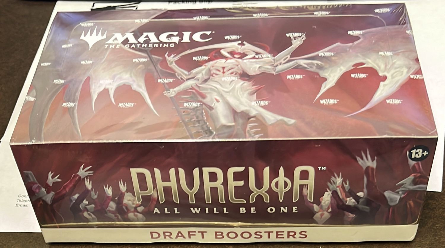 MAGIC THE GATHERING: PHYREXIA ALL WILL BE ONE DRAFT BOOSTER BOX