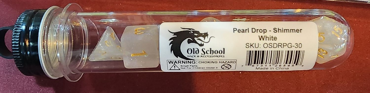 O.S.D. PEARL DROP SHIMMER WHITE