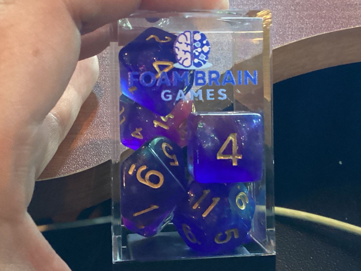 Blue Enchantress Dice