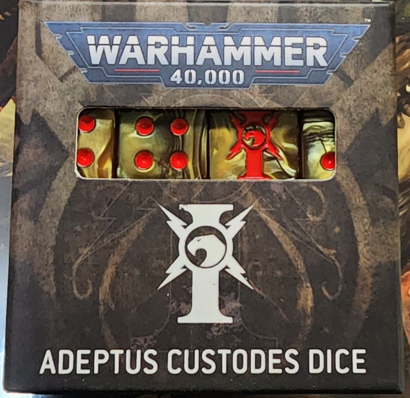 WARHAMMER 40K DICE CUSTODES